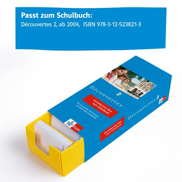 Découvertes 2 - Vokabel-Lernbox zum Schülerbuch