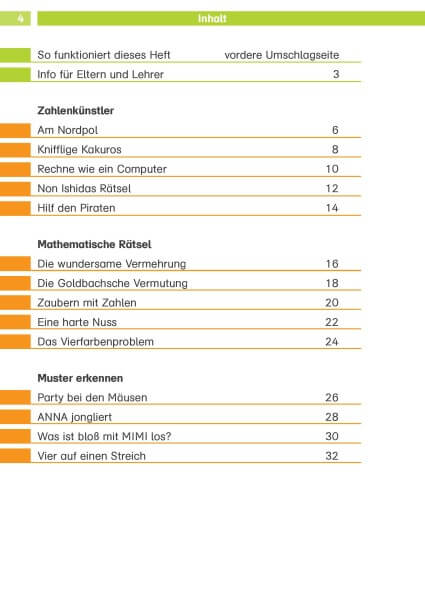 Klett Knobelaufgaben für Mathe-Helden 4. Klasse