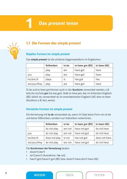 Klett Sicher in Englisch Grammatik 7./8. Klasse