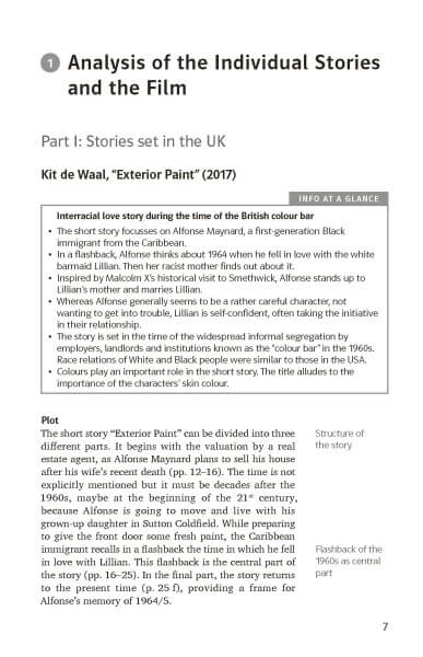 Klett Lektürehilfen Crossing Borders - Stories of Migration and Cultural Identity