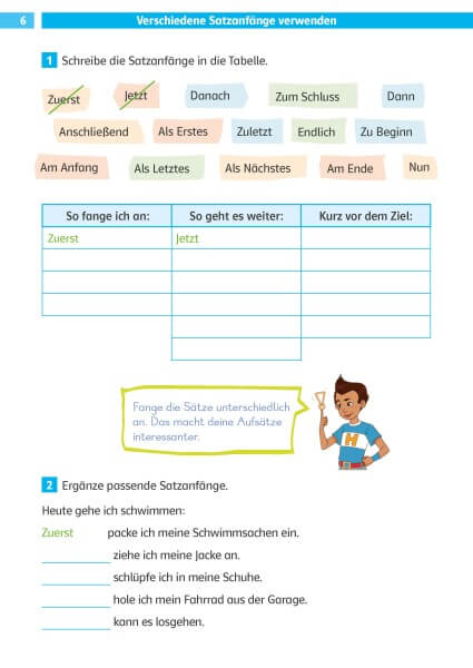 Klett Aufsatz 3. Klasse