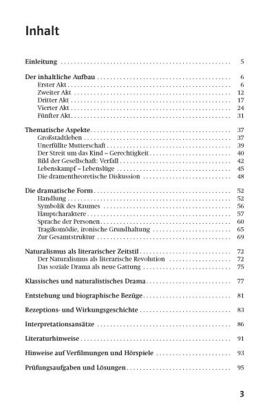 Klett Lektürehilfen Gerhart Hauptmann, Die Ratten