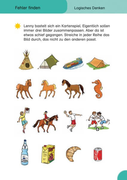 Klett Die kleinen Lerndrachen: Fit für den Schulstart: Mein großer Vorschulblock Zahlen, logisches D