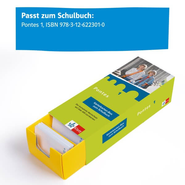 Pontes 3 - Vokabel-Lernbox zum Schulbuch