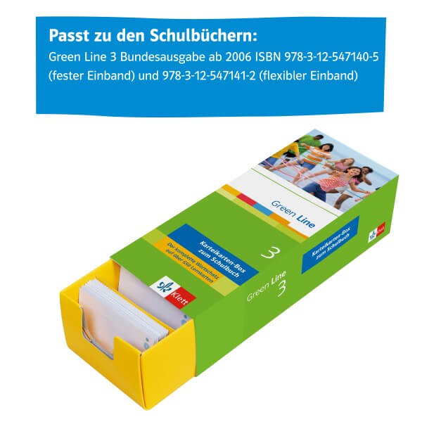 Green Line 3 - Vokabel-Lernbox zum Schülerbuch