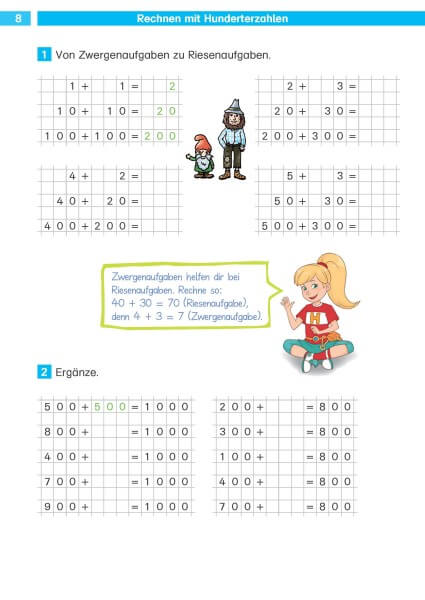 Klett Die Mathe-Helden Das große Übungsbuch für Mathe-Helden 3. Klasse