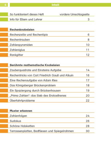 Klett Knobelaufgaben für Mathe-Helden 2. Klasse