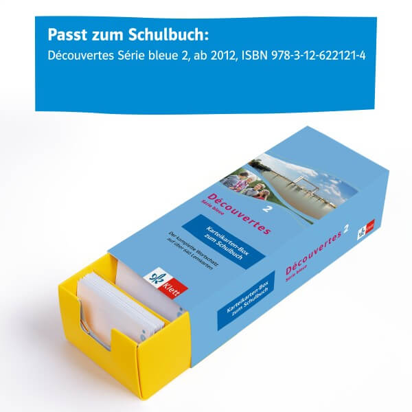 Découvertes Série Bleue 2 - Vokabel-Lernbox zum Schulbuch