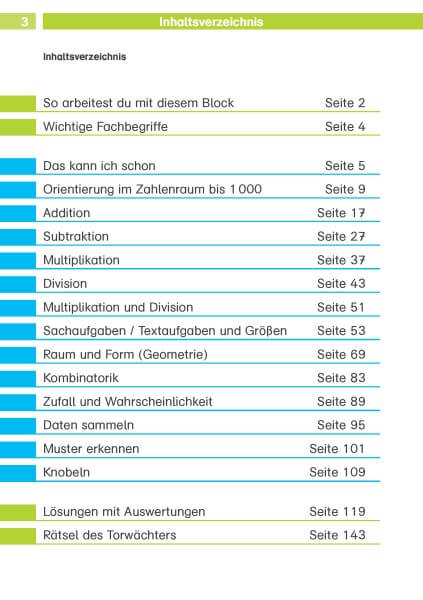 Klett Die Mathe-Helden: Mathe-Testblock So gut bin ich! 3. Klasse
