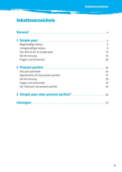 Klett 10-Minuten-Training Englisch Grammatik Simple Past und Present Perfect 6./7. Klasse