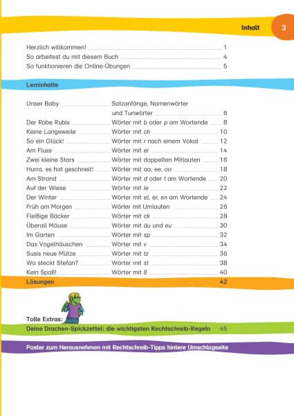 Klett So werde ich spitze! Deutsch, Rechtschreiben und Diktat 2. Klasse
