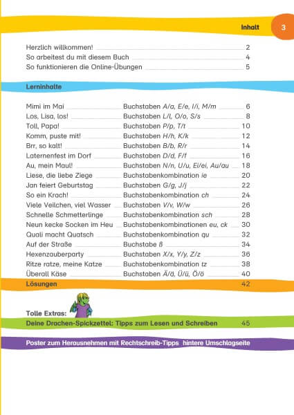 Klett So werde ich spitze! Deutsch, Lesen und Rechtschreiben 1. Klasse