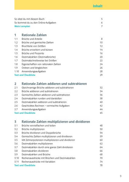 Klett KomplettTrainer Gymnasium Mathematik 6. Klasse