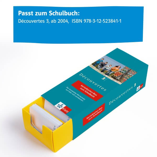 Découvertes 3 - Vokabel-Lernbox zum Schülerbuch