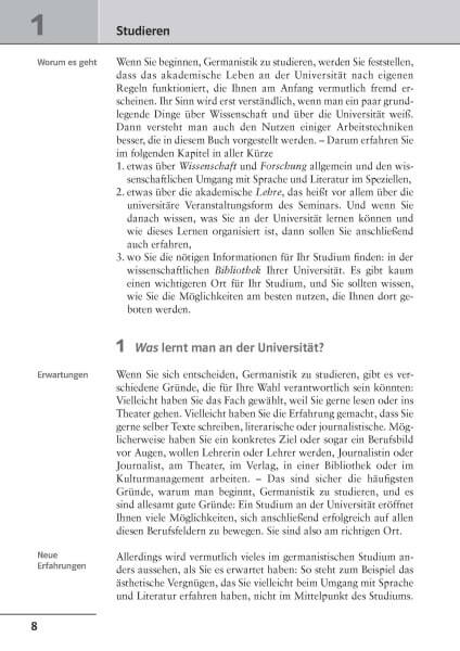 Klett Uni Wissen Arbeitstechniken Germanistik
