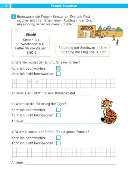 Klett Textaufgaben/Sachaufgaben 3. Klasse