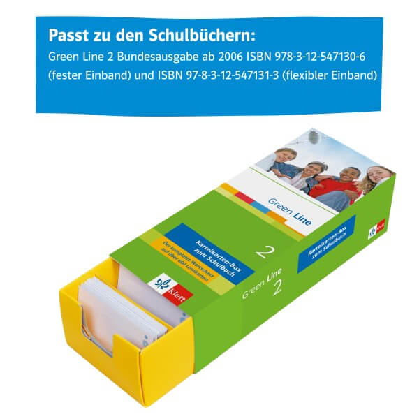 Green Line 2 - Vokabel-Lernbox zum Schülerbuch
