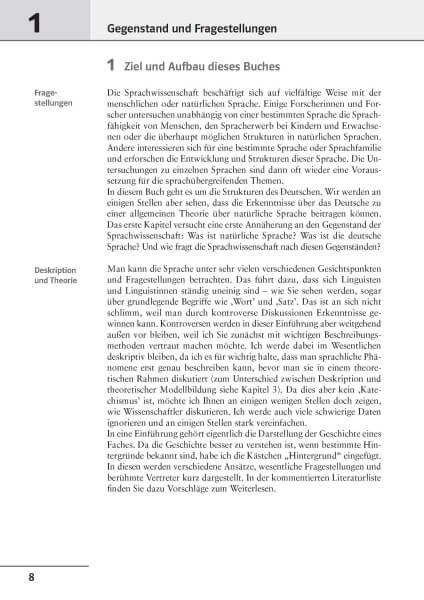 Uni Wissen Grundkurs Sprachwissenschaft