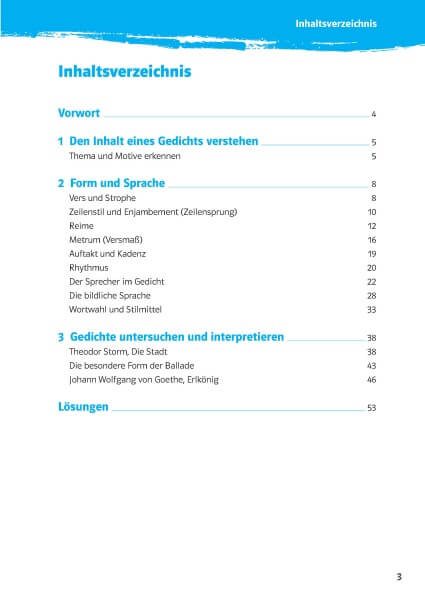 Klett 10-Minuten-Training Deutsch Aufsatz Gedichte untersuchen 7./8. Klasse